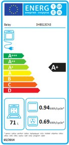 Φούρνος Balay 3HB513CN3 3400 W 71 L