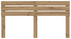 vidaXL Κεφαλάρι με κεφαλάρι Artisan Oak 200 cm Επεξεργασμένο ξύλο