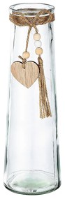 Βάζο ArteLibre Διάφανο Γυαλί 25cm-05160578