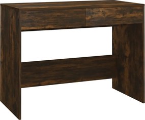 vidaXL Γραφείο Καπνιστή Δρυς 101 x 50 x 76,5 εκ. από Μοριοσανίδα