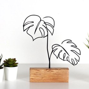 Διακοσμητικό Χώρου Μαύρο M 17x30x3,5