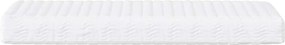 vidaXL Στρώμα Αφρού Σκληρότητα H2 H3 Λευκό 100x220 εκ.