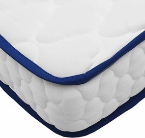 vidaXL Στρώμα με Αφρό Μνήμης Λευκό 70x200x17 εκ. μαλακό