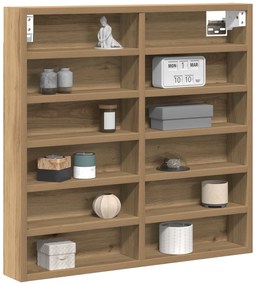 vidaXL Βιτρίνα Καμπίνα από Ξύλο Δρυός 60x8,5x58 εκ. Συνθετικό Ξύλο