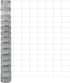 vidaXL Στύλος Περιφράξεων Γαλβανισμένο 50 x 1,4 μ Ατσάλι