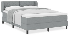 vidaXL Κρεβάτι Box Spring  με στρώμα Λαχανί 160x200 εκ. Υφασμάτινο