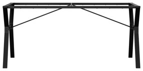 vidaXL Πόδια Τραπεζαρίας σε Σχήμα «Y» 160x80x73 εκ. Ατσάλι