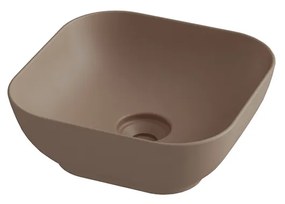 Olympia Trend Square 02 Brown/Beige matt - Νιπτήρας Επικαθήμενος - 60135