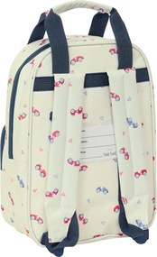 Σχολική Τσάντα Nait Nait Coches Μπεζ 20 x 28 x 8 cm