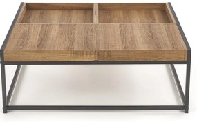 Frey Τραπεζάκι Σαλονιού Καφέ 84x80x30
