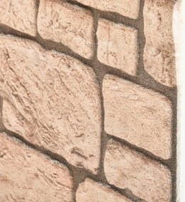 vidaXL Πάνελ τοίχου 10 pcs Μπεζ 100 x 50 cm Αφρός EPS