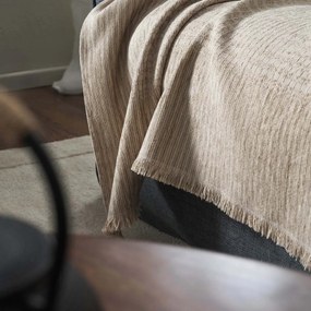 Ριχτάρι Πολυθρόνας (180x180) Gofis Home Meadow Beige 160/06