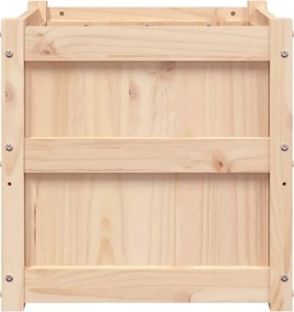 vidaXL Ζαρντινιέρες 2 τεμ. από Μασίφ Ξύλο Πεύκου