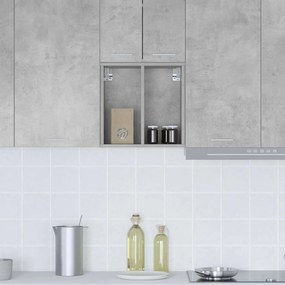 vidaXL Κρεμαστό ντουλάπι Σκυρόδεμα Γκρι 40 x 29,5 x 40 εκ.