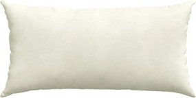 vidaXL Μαξιλάρι Καναπέ 2 τμχ. Βελούδο Κρεμ 80 x 40 cm