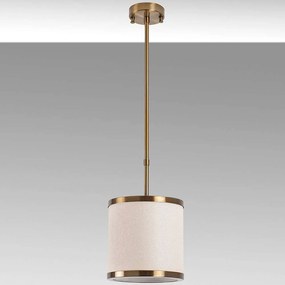 Φωτιστικό Οροφής Way 942FLG1364 20x20x75cm E27 40W Gold-Cream Opviq