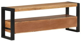 vidaXL Έπιπλο Τηλεόρασης 120 x 30 x 45 εκ. από Μασίφ Ξύλο Ακακίας