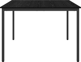 vidaXL Τραπεζαρίες 110 x 110 x 75 cm ΜΕΤΑΛΛΟ