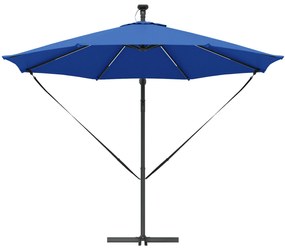vidaXL Ομπρέλα Cantilever Banana Αζούρ μπλε 294 x 294 x 248 cm