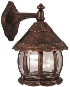 Φωτιστικό Τοίχου - Απλίκα 685AVN1221 Φ30x30cm E27 40W Brown Opviq