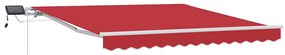 vidaXL Σκηνίτσα Αναδιπλούμενη with 300 x 250 εκ Κόκκινο
