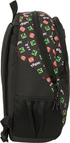 Σχολική Τσάντα Minecraft Μαύρο 32 x 44 x 16 cm