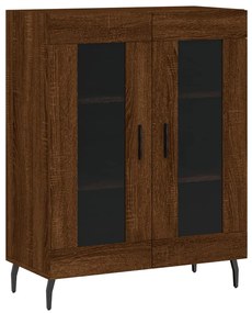 vidaXL Ντουλάπι Καφέ Δρυς 69,5 x 34 x 90 εκ. Επεξεργασμένο Ξύλο