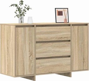 vidaXL Πλαϊνό γραφείο Δρύς Sonoma 120 x 41 x 75 εκ. Επεξεργασμένο ξύλο