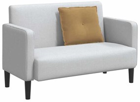 vidaXL Μαξιλάρι Πλάτης Καφέ 60 x 50 cm Υφασμάτινο Κορντουρά