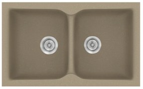 Sanitec Classic 322 Granite Taupe Νεροχύτης