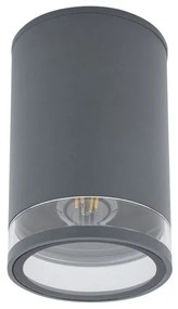 Σποτ Φωτιστικό Οροφής 1xE27 Ανθρακί ΙΡ44 Rock Pro 10687 Nowodvorski 10687 Ανθρακί