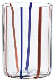 Ποτήρι Tirache TR00105 350ml Blue-Multi Zafferano Glass