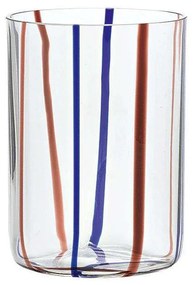 Ποτήρι Tirache TR00105 350ml Blue-Multi Zafferano Γυαλί