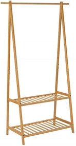 Κρεμάστρα Δαπέδου Bamboo AH-MU73024 93x43,5x153cm Natural Andrea House Bamboo