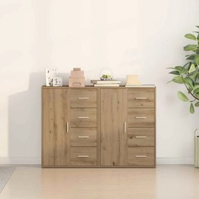 vidaXL Πλαϊνό γραφείο 2 pcs Artisan Oak 60 x 31 x 84 εκ.