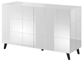 chest of drwewr KOM2D REJA white gloss/white gloss DIOMMI CAMA-REJA-KOM2D-BI/BI