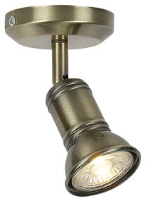 Φωτιστικό Σποτ Aca SU281PBR BRULEE Οξυντέ (Bronzed)