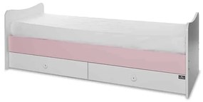 Πολυμορφικό βρεφικό κρεβάτι  MAXI PLUS  White + Pink 10150580038P Lorelli