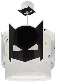 Φωτιστικό Οροφής Dark Hero 61802 27x27x9cm 1xE27 15W White-Black Ango