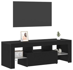 vidaXL Ντουλάπι TV Μαύρο 120 x 35 x 40 εκ. Επεξεργασμένο ξύλο