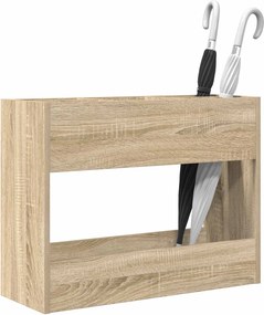 vidaXL Σχέδιο &amp; βάση αποθήκευσης Δρύς Sonoma 65 x 24 x 50 εκ
