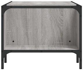 vidaXL Τραπεζάκι Σαλονιού με Ράφι Γκρι Sonoma 100x51x40 εκ. Επεξ. Ξύλο