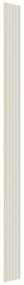 VEVOR Wood Slat Acoustic Panels 8 PCS 96 x 6 inch for Modern Wall Matte White