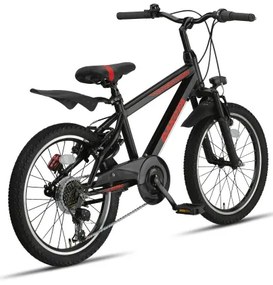 Dakota MTB 20 Inch Junior 7SP Rim Brakes Black