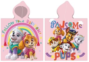 Πετσέτα Θαλάσσης Ποντσο Microfiber Paw Patrol 100x50cm Paw Patrol PAW24-1033 42-3235