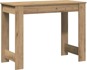 vidaXL Γραφείο Αρτισιανή Δρυς 100x45x75 εκ. από Επεξεργασμένο Ξύλο