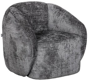 Πολυθρόνα Sienna Fylliana Ανοιχτό Γκρί ύφασμα 53x76x71εκ 53x76x71 εκ.