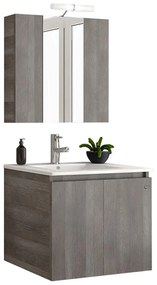 Bathroom Set VERONA 60 Γκρί Ανοιχτό