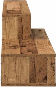 vidaXL ΡάφιΤηλεόρασηςΤοίχου 120x25x28,5εκ Επεξεργασμένο ξύλο