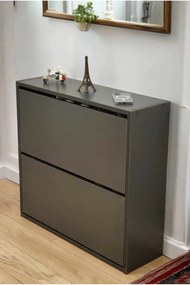 Παπουτσοθήκη Ανθρακί LOZO 75.6x24x72